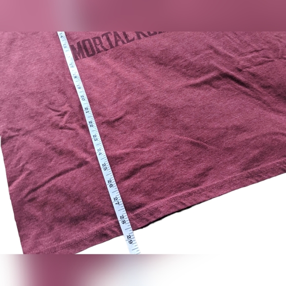 Mortal Kombat Official T-shirt Maroon extra large - Picture 3 of 3